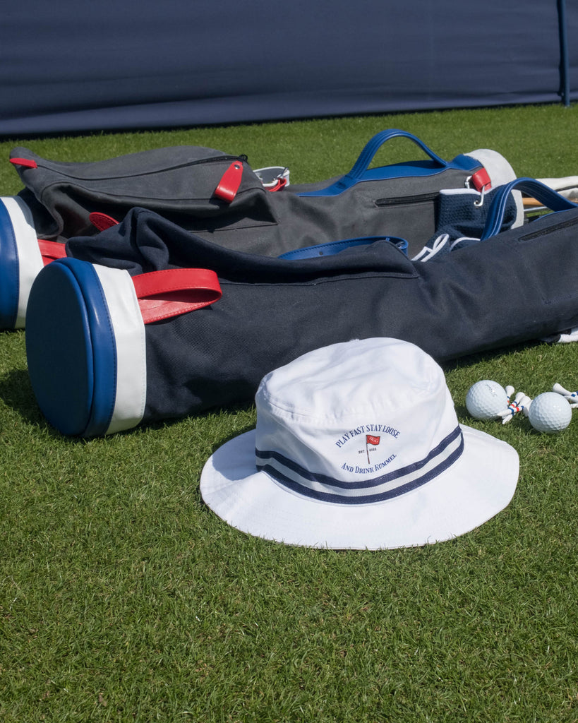 ‘Play Fast, Stay Loose and Drink Kümmel’ Bucket Hat