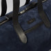 Navy Suede Weekender